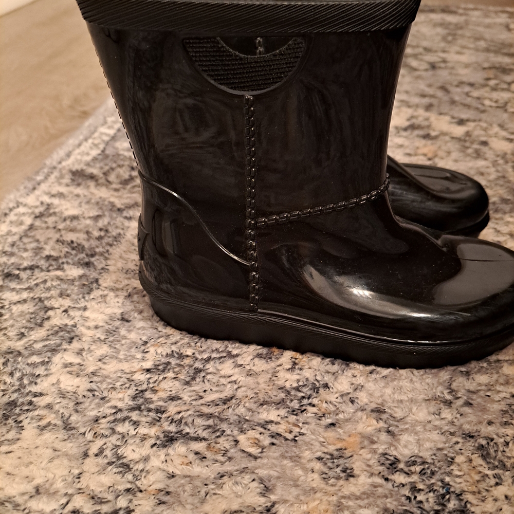 UGG Black Knit Boots